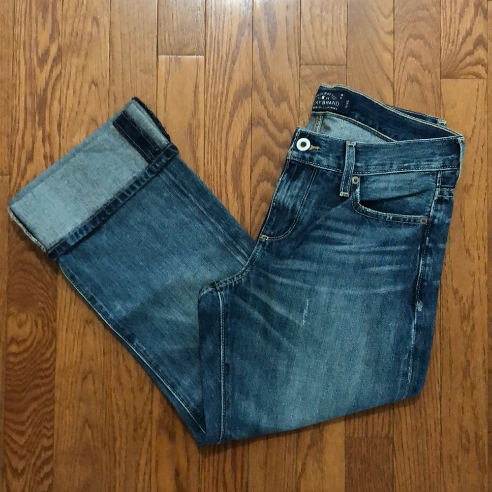 Lucky | easy ride crop | size 0/25